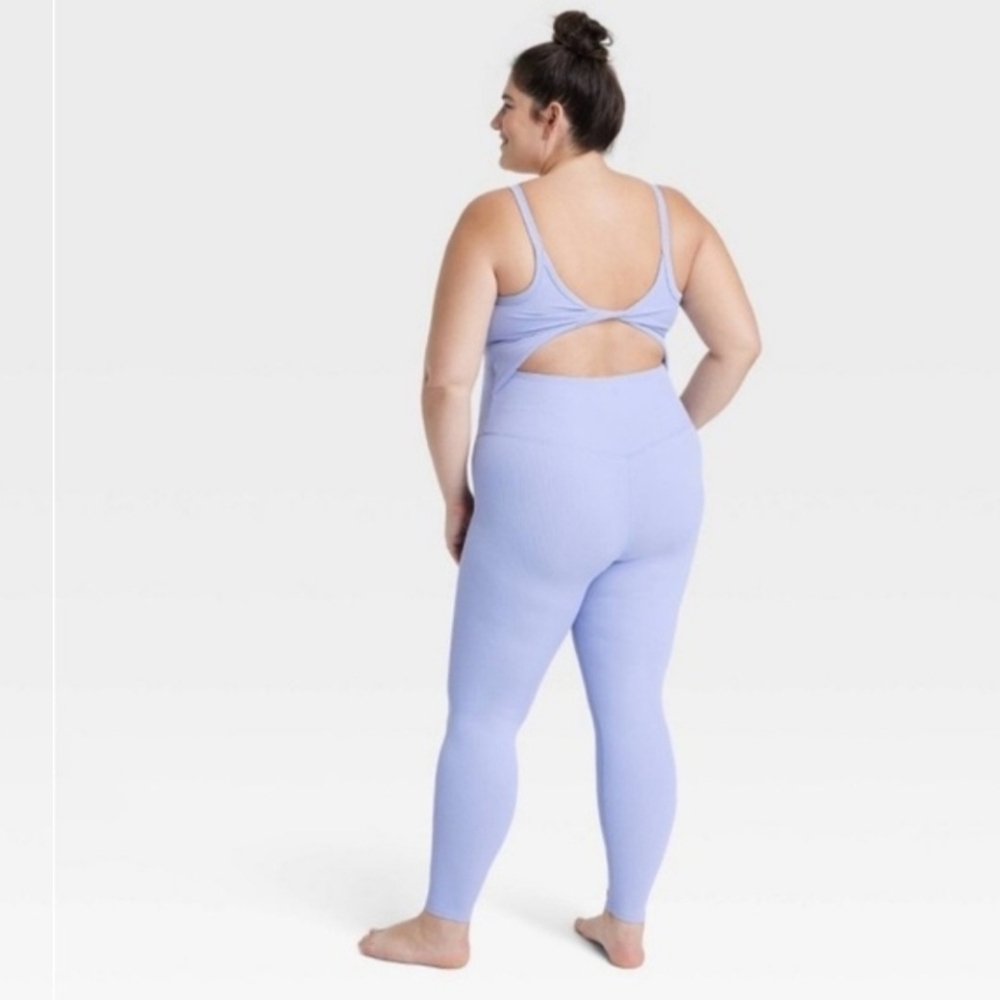 All in Motion Lavender Full Length Bodysuit Size 1X NWT - Picture 9 of 9